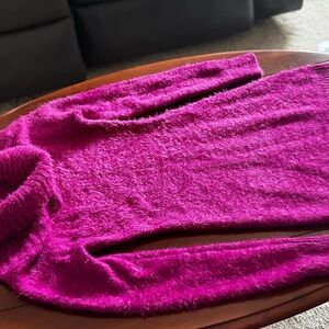 Fuzzy Pink Dress for Women